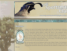 Tablet Screenshot of jtsportsmansclub.com